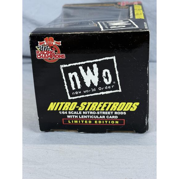 Vintage 1999 Racing Champions WCW nWo Nitro-Streetrods 1/64 Die-Cast Boxed - Picture 5 of 5